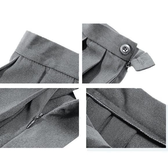 Grey skirt / Gray skirt - Picture 3 of 8